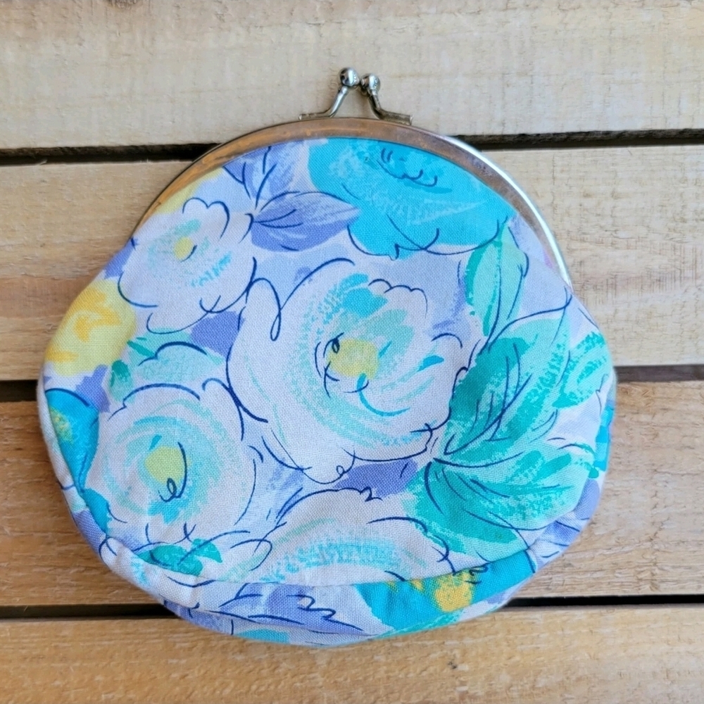 Vintage Floral Coin Purse Pac Kits By RGA